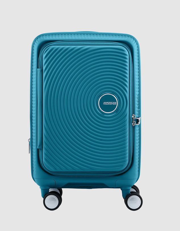 American Tourister - Curio Book Opening Carry-On Small 55cm Suitcase Expandable