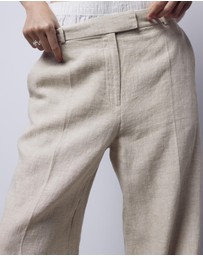 & Other Stories - Tailored Linen Trousers