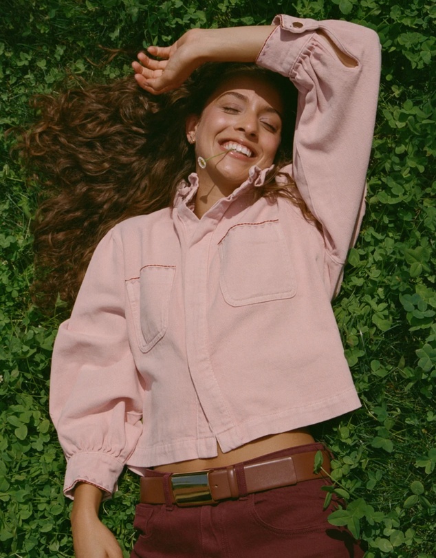 Seventy + Mochi Denim - Ziggy Cropped Jacket