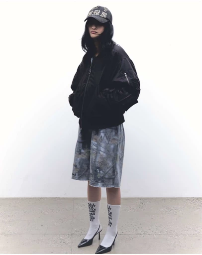 JUNGLES JUNGLES - Love for Life Camo Shorts