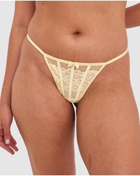 Bras N Things - Bethany String-Light Yellow