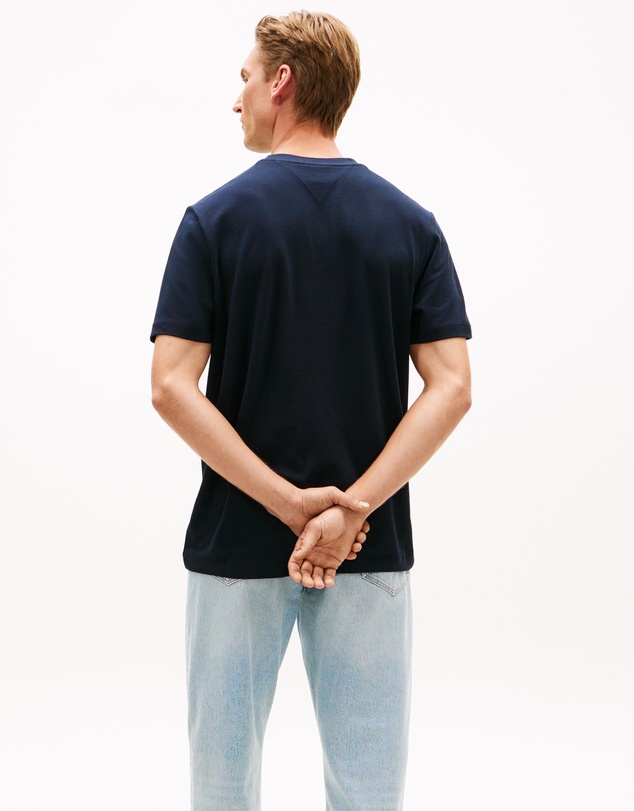Tommy Hilfiger - Global Stripe Pocket Pique Jersey T-Shirt