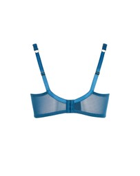 City Chic - Plus size Lara Underwire Bra - poseidon