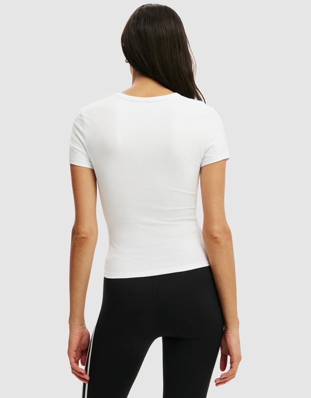 Cotton On Body Active - Active Keyhole Fitted T-Shirt