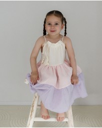 WITH LOVE FOR KIDS - Cotton Muslin Dress - Babies - Kids