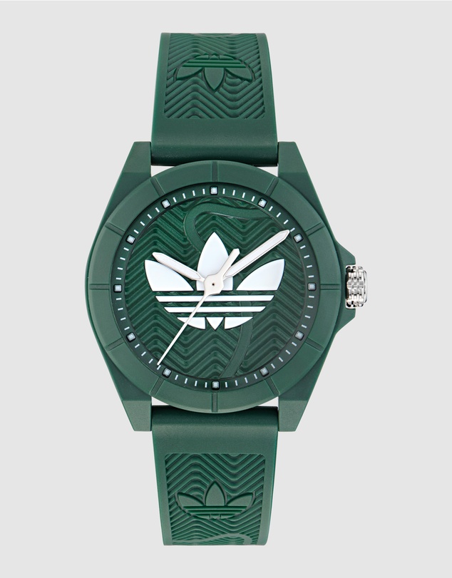 adidas Originals - Project Four 41mm Green Resin Watch