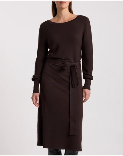 David Lawrence - Shyla Merino Knit Dress