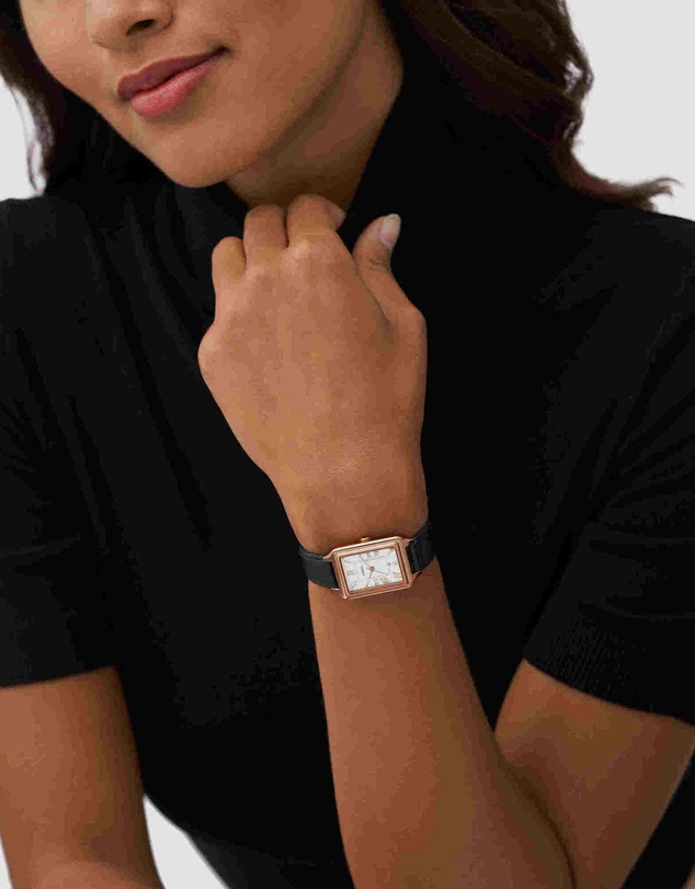 Fossil - Raquel Black Analogue Watch