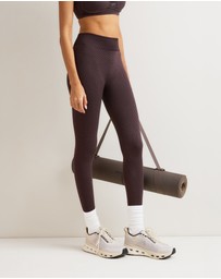 TALA - Sculpt Seamless Contrast Rib Leggings