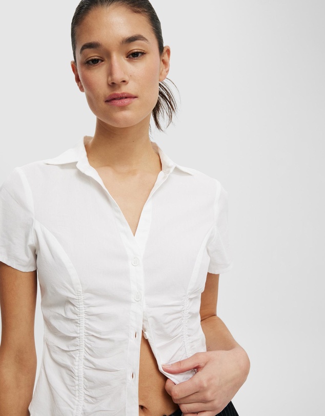 Cotton On - Maya Rouched Shirt