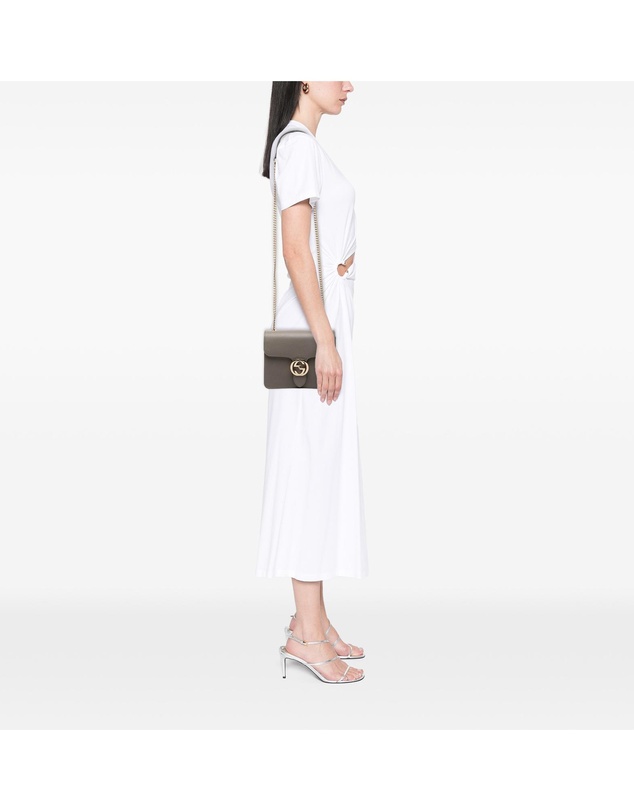 Pre-Loved by Azura Reborn - Pre-Loved Small Dollar Calfskin Interlocking G Crossbody