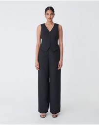 Forcast - Dakota Basque Waist Pants