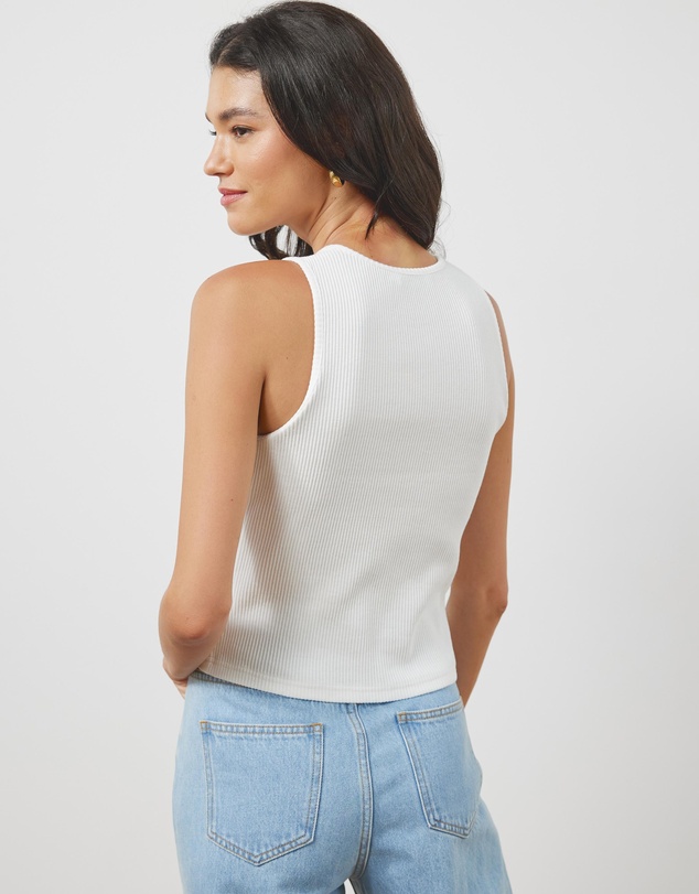 Atmos&Here - Serena Button Front Tank