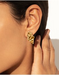 Mestige - Gather Earrings - 18K Gold Plated