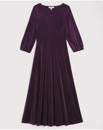 Seasalt - Seasalt Cornwall Purple Oak Cottage Dress