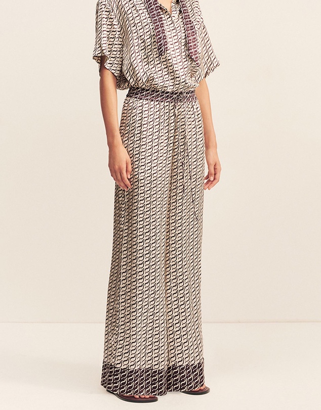 Shona Joy - Monogram Contrast Pants