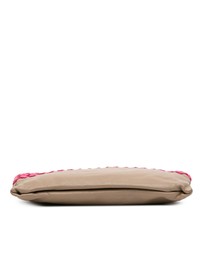 Pre-Loved by Azura Reborn - Pre-Loved Intrecciato Trimmed Bicolor Nappa Clutch