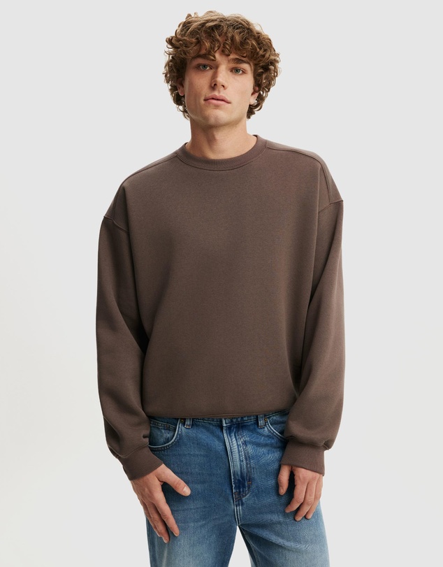 Cotton On - Box Fit Crew Sweater