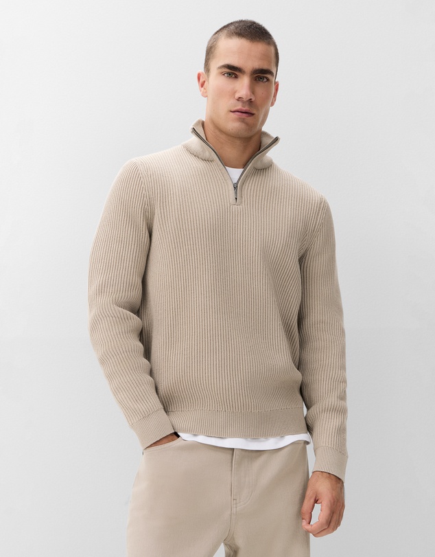 UNISON - Half Zip Knit