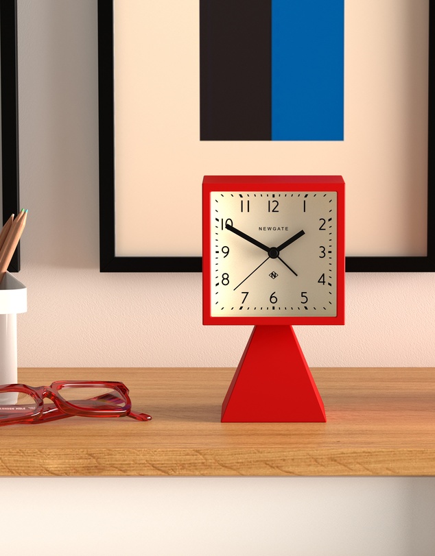 Newgate - Newgate Brian Alarm Clock Fire Engine Red