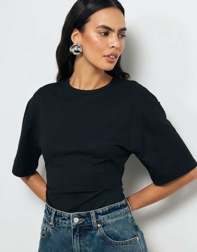 AERE - Mara Gathered Waist Top