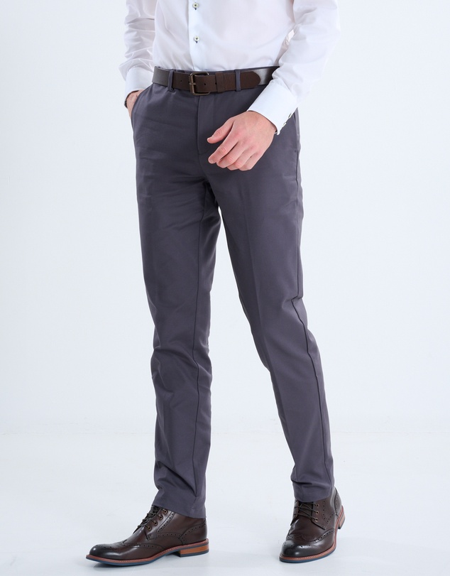3 Wise Men - 3 Wise Men Huxton Pant - Charcoal
