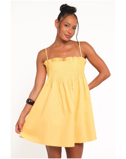 Petal & Pup - Carson Pleated Mini Dress - Mango