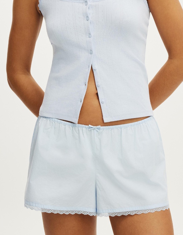 Cotton On Body - Cotton Soft Relaxed Lace Shorts
