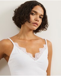 Atmos&Here - Sienna Jersey Lace Cami