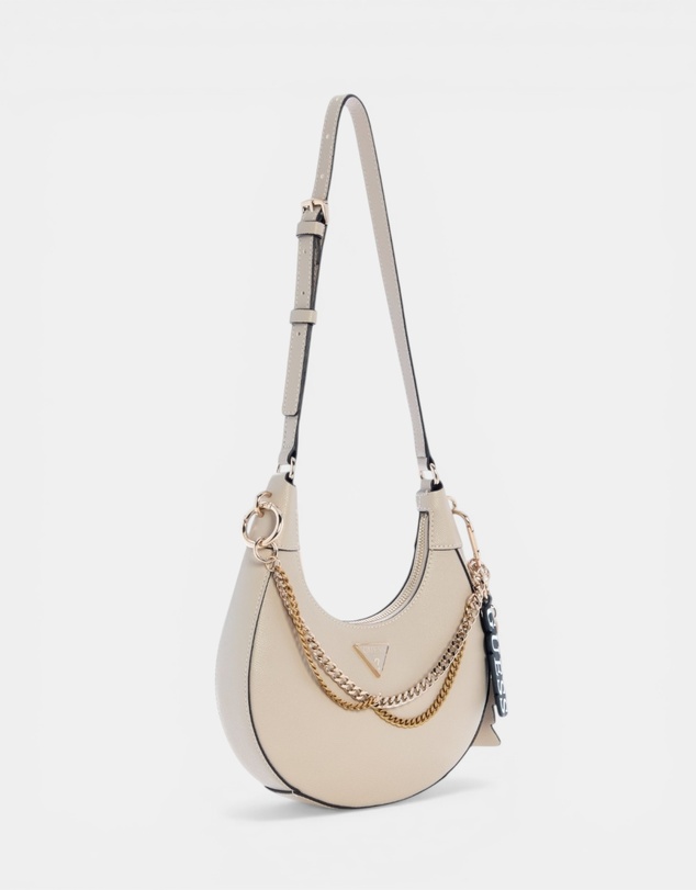 GUESS - Light Taupe Davina Shoulder Bag