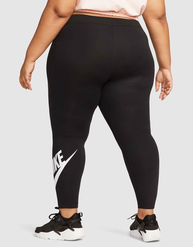 Nike - Plus Sportswear Classic Graphic High-Rise Tights