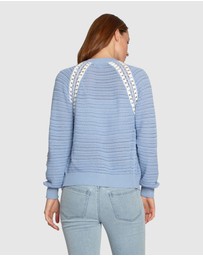 Belle & Bloom - Meadow Breeze Zip Knit