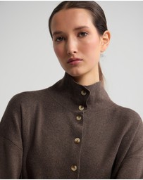 Oxford - Maddison Funnel Collar Cardigan