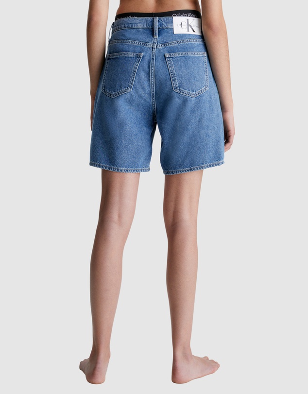 Calvin Klein Jeans - Denim Bermuda Mom Shorts