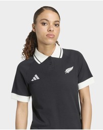 adidas Performance - Black Ferns Leisurewear Polo Women Shirt Womens