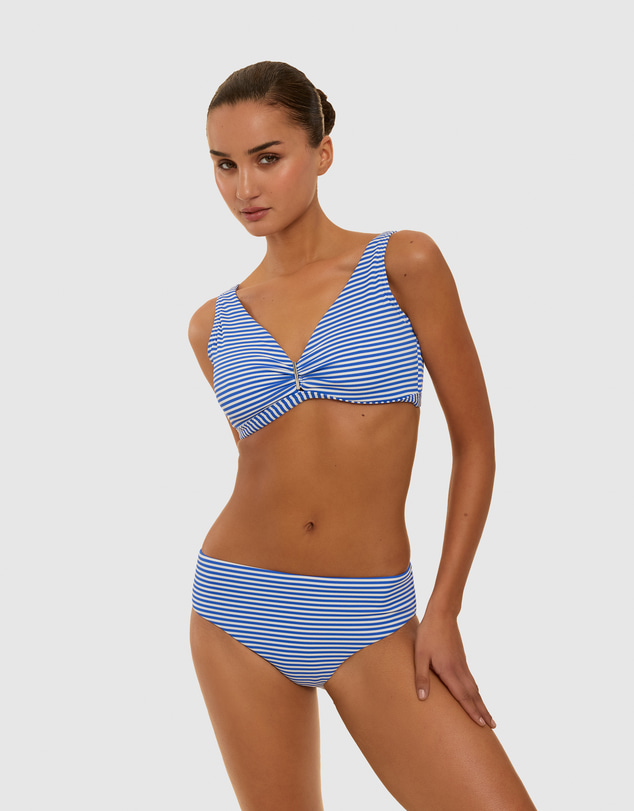Simone Perele - Sailor Stripe Underwired Bar Bikini Top