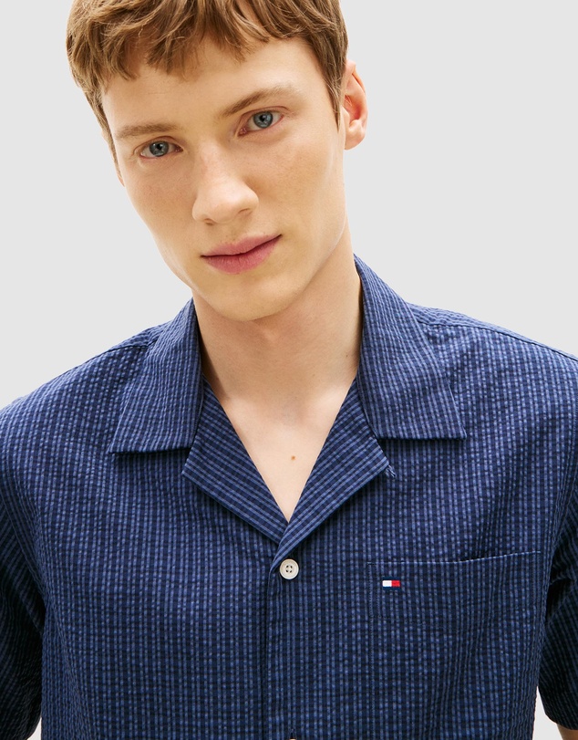 Tommy Hilfiger - Seersucker Camp Shirt