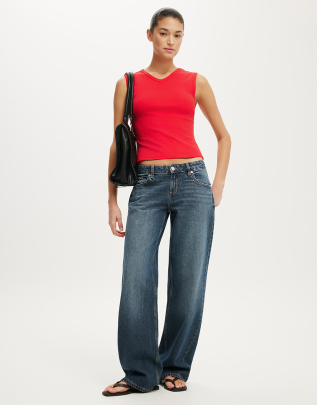 Cotton On - 90s V Neck Tank