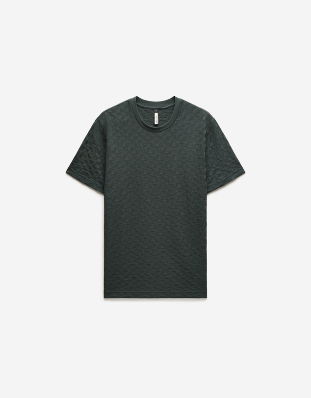 Calibre - Monogram Jacquard T-shirt Fern