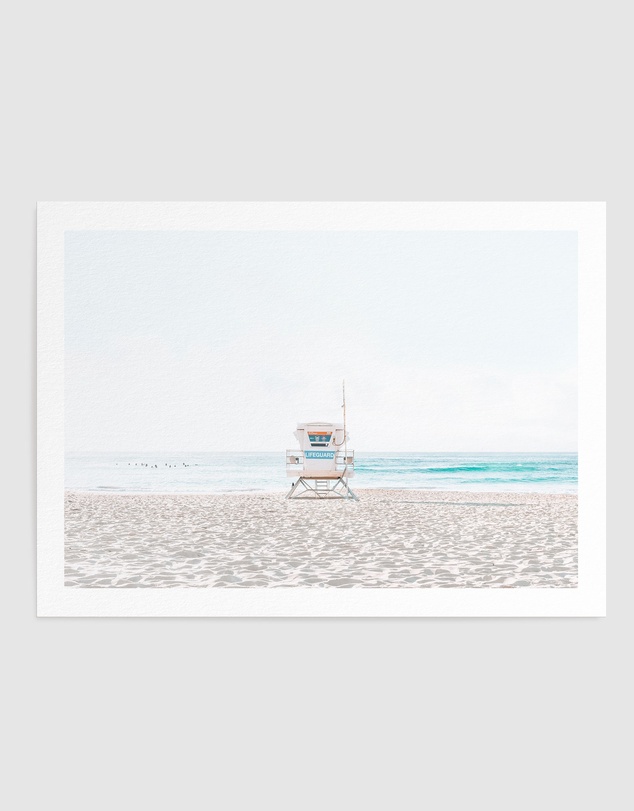 Olive et Oriel - Pray for Surf Art Print