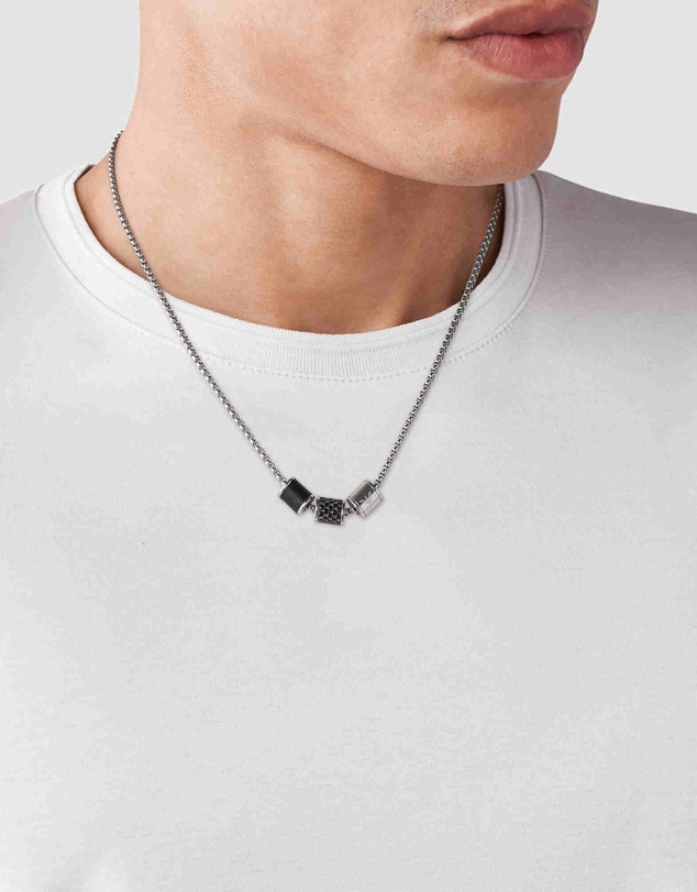 Emporio Armani - Silver-Tone Necklace