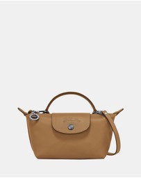 Longchamp - Le Pliage Xtra Leather Pouch - XS