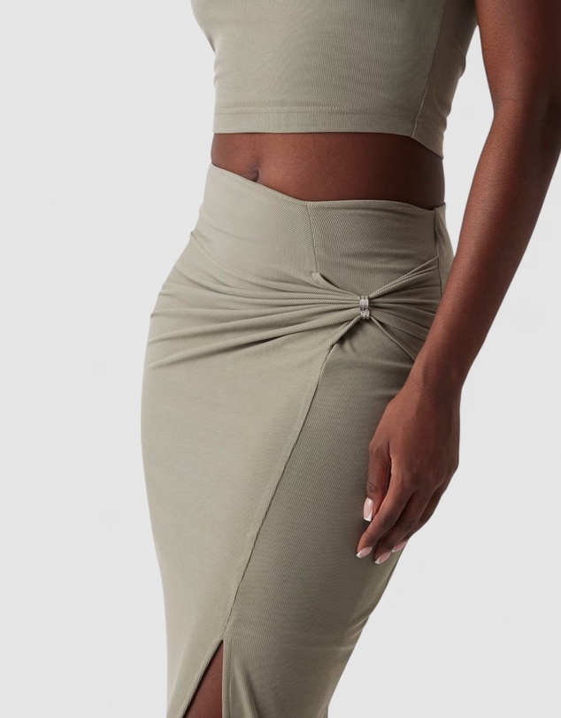 GUESS - Aimee Jewel Drap Skirt