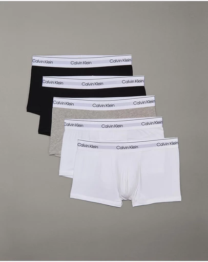 Calvin Klein - Icon Cotton Stretch 5 Pack Low Rise Trunks