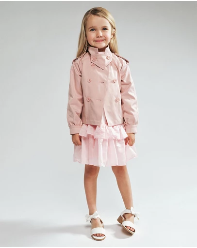 Bardot Junior - Lera Double Breasted Jacket - Kids-Teens