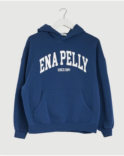 Revibe - Repaired ENA PELLY Cassie Oversized Hoodie - ICONIC EXCLUSIVE - AU 8