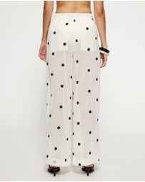 Lover - Elka Polka Dot Sheer Pants