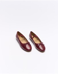 Walnut Melbourne - Alice Leather Ballet