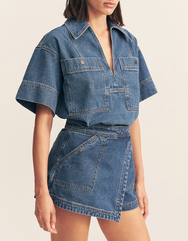 Shona Joy - Raquel Wrap Detail Skort