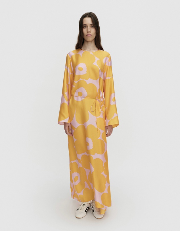 Marimekko - Kaunista Unikko Silk dress
